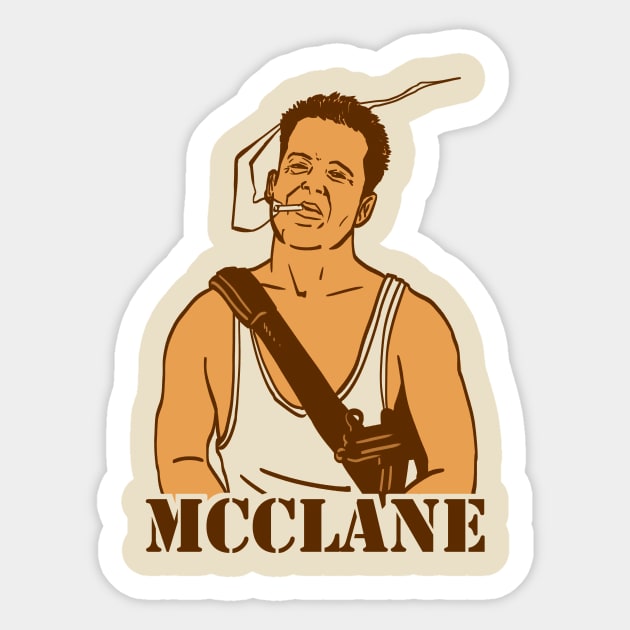 DIE HARD Sticker by colemunrochitty